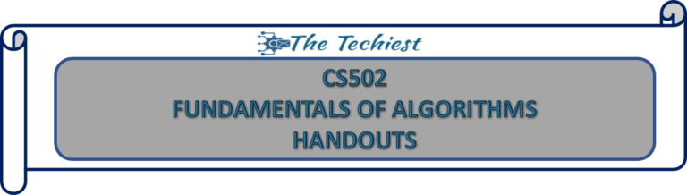 CS502 Handouts