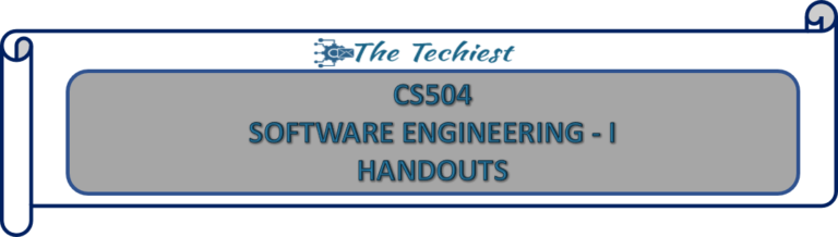CS504 Handouts