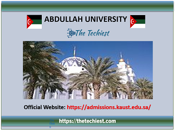 King Abdullah University in Saudi Arabia