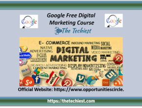 Google Free Digital Marketing Course With Certification
