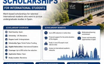 UIC Barcelona University Scholarships